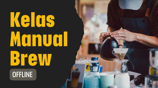 Kursus kopi manual brew