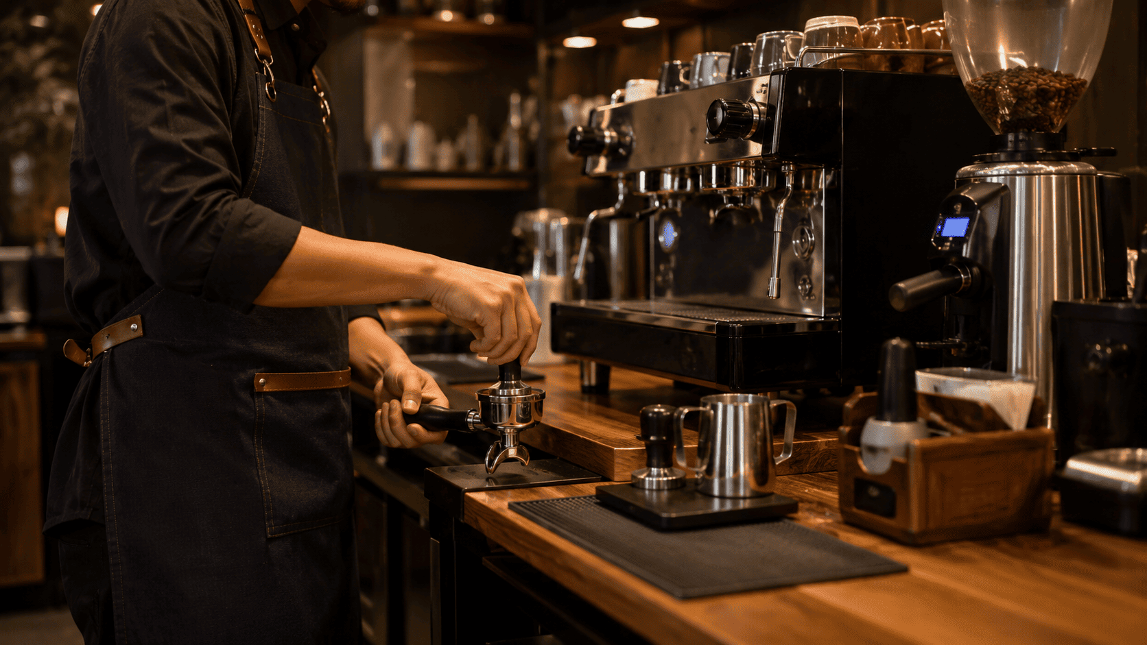 Praktik espresso coffee shop