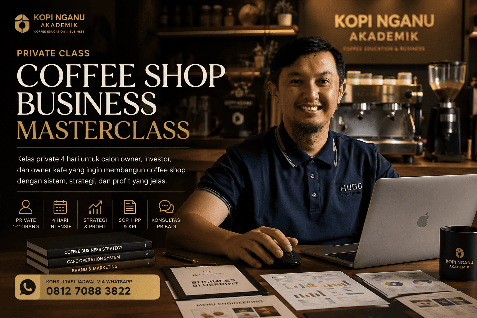 Coffee Shop Business Masterclass Kopi Nganu Akademik